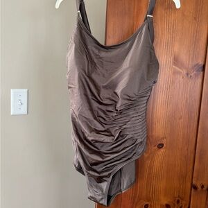 Calvin Klein Chocolate One Piece Swimsuit